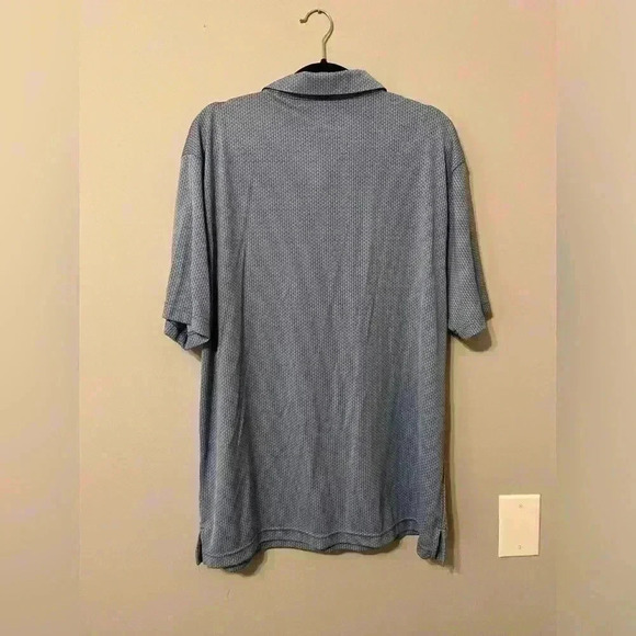 Ben Hogan Performance Collar Three Button Short Sleeve Shirt Size X-Large - Picture 3 of 5